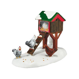 Department 56 Village Mistletoe Farm Chicken House Accessory Figurine, 2.68 Inch