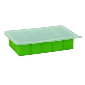 Green Sprouts Fresh Baby Food Freezer Tray | Perfectly Portioned For Baby'S First Feedings | Clear Lid For Covering Food & Stacking Trays, Flexible For Easy Removal, Dishwasher Safe