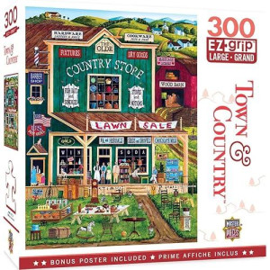 Masterpieces 300 Piece Ez Grip Jigsaw Puzzle - The Old Country Store - 18"X24"