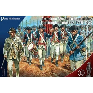 Perry Miniatures 28Mm American War Of Independence Continental Infantry 1776-1783 By Perry Miniatures