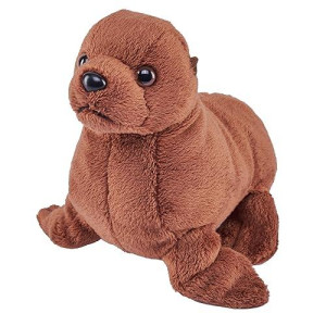 Wild Republic Pocketkins Sea Lion Stuffed Animal, Five Inches, gift for Kids, Plush Toy, Fill is Spun Recycled Water Bottles