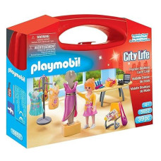 Playmobil 5652 Carrying Case Large Fashion Designer Building Kit