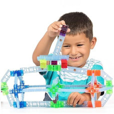 Brackitz Inventor Stem Discovery Building Toy For Kids Ages 3, 4, 5, 6+ Year Olds | Best Boys & Girls Educational Engineering Construction Kits | Creative Fun Learning Toys For Children | 100 Pc Set