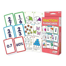 Junior Learning Fraction Flashcards, Multi