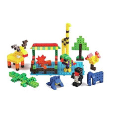 Edxeducation Linking Cubes Classroom Set - Includes 500 Construction Blocks In 10 Colors - Math Manipulatives For Kids