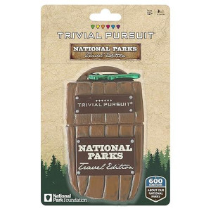 Usaopoly Trivial Pursuit: National Park 100Th Anniversary | Celebrating The National Park Service Centennial | 600 Trivia Questions & Fun Facts | Perfect Trivial Pursuit Travel Game For Families