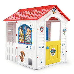 Chicos - Paw Patrol House | Garden Cabin For Children + 24 Months | Sturdy And Durable Outdoor Children'S House With Easy Assembly Dimensions: 84 X 103 X 104 Cm (89526)