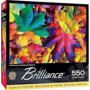 Masterpieces 550 Piece Jigsaw Puzzle For Adults And Family - Fall Frenzy - 18"X24"