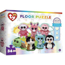 Masterpieces Floor 36 Puzzle Puzzles Collection - Ty Beanie Boo Fun At The Park 36 Piece Jigsaw Puzzle