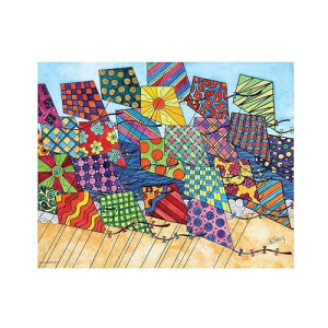 Heritage Puzzle Let'S Go Fly A Kite - 1000 Piece Jigsaw Puzzle
