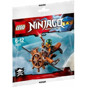 Lego Ninjago - 30421 - Jeu De Construction - Pirate Avion (Sachet Polybag)