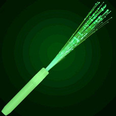 Blinkee Green Fiber Optic Wands With Jade Leds