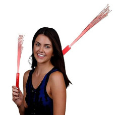 Blinkee Red Fiber Optic Wand With Red Leds