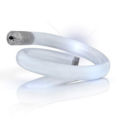 Blinkee Light Up Tube Bracelet White By