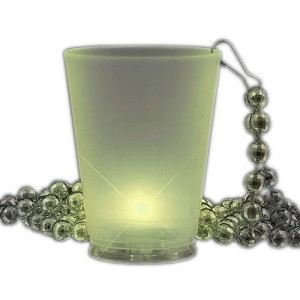 Blinkee Multi Color Led Beaded Shot Glass Necklaces Pack Of 12