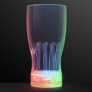 Blinkee 12 Oz. Light Up Multicolor Coke-Cola Glass
