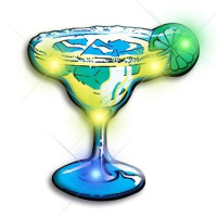 Blinkee Margarita Flashing Body Light Lapel Pins