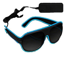 Blinkee Electro Luminescent Banray Sunglasses Blue