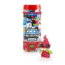 Guidecraft Io Blocks Minis - 425 Piece Set, Kids Miniature Building Stem Educational Toy