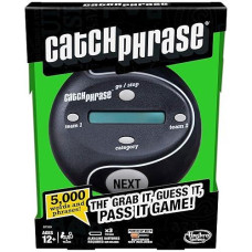 Hasbro Gaming Catch Phrase Game, Handheld Electronic Games, Ages 12 And Up