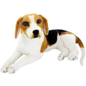 Jesonn Giant Realistic Stuffed Animals Beagle Dog Plush Toys,21.6" Or 55Cm,1Pc