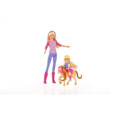 Simba 105738051 "Steffi Love - Horse Training Doll Set