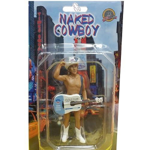 Showcasts Union Square Naked Cowboy 1/18 Scale Action Figure Blue Island Oyster Guitar