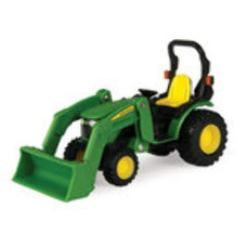 Tomy John Deere Tractor With Loader 1/32 Scale