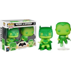 Funko Pop Batman Vs. Superman Glow In The Dark Exclusive 2 Pack