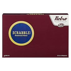 Hasbro Gaming Retro Series Scrabble 1949 Edition Board Game