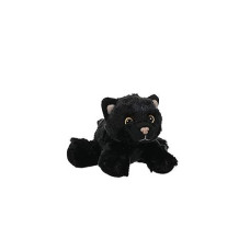Wild Republic Black Cat Plush, Stuffed Animal, Plush Toy, Gifts for Kids, Hug