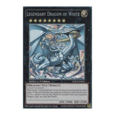 Yu-Gi-Oh! - Legendary Dragon Of White (Wsup-En051) - World Superstars - 1St Edition - Prismatic Secret Rare
