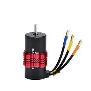 Jrelecs 3674 4Poles 2250Kv Brushless Motor For Rc 1/8 Truck Car Boat (3674 2250Kv)