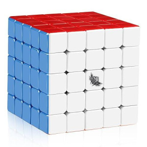 D-Fantix Cyclone Boys 5X5 Speed Cube Stickerless 5X5X5 Magic Cube 63.5Mm Puzzle Toys For Kids Adult