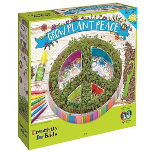 Creativity For Kids Plant A Peace Garden Kit - Peace Garden Craft Kit For Kids