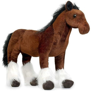 Viahart Charmaine The Shire Horse - 18 Inch Stuffed Animal Plush - By Tiger Tale Toys