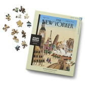 New York Puzzle Company - New Yorker Ultimate Destination - 1000 Piece Jigsaw Puzzle