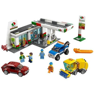 Lego City Town 60132 Service Station Building Kit (515 Piece)