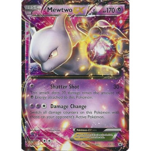 Pokemon - Mewtwo-EX (XY107) - XY Black Star Promos - Holo