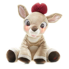Kids Preferred Rudolph The Red-Nosed Reindeer Light Up Musical Clarice Stuffed, Soft Crinkle, Christmas Holiday Toy, Boys & Girls 0 And Up, 9.5 Inches