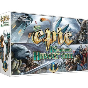 Gamelyn Games Tiny Epic Kingdoms Heroes Expansion Board Game: A Small Box 4X Fantasy Game Of Heroes