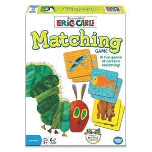 Wonder Forge Eric Carle Matching Game For Boys & Girls Age 3 To 5 - A Fun & Fast Animal Memory Game