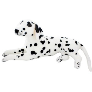 Jesonn Realistic Stuffed Animals Dog Dalmatian Plush Toys (18.9 Inch)