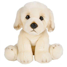 Adventure Planet 12" Heirloom Floppy Golden Retriever, Inhousedm-206, White