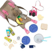 Our Generation By Battat-What A Trek Hiking Gear Set For Dolls, 18"- For Age 3 Years & Up, Brown/A