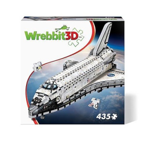 Wrebbit 3D Space Shuttle Orbiter 3D Jigsaw Puzzle (435-Piece)
