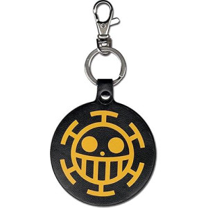 Great Eastern Entertainment One Piece - Heart Skull Pu Keychain