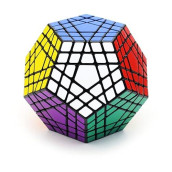 Cuberspeed Gigaminx Speed Cube Black Megaminx 5X5 Layer Magic Cube Gigaminx Speed Cube 5X5 Cube