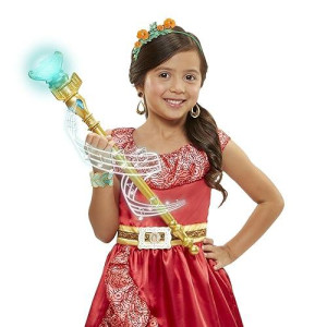 Elena Of Avalor Disney Magical Scepter Of Light With Sounds, Multicolor (01838-1-Soc), 36 Months To 72 Months
