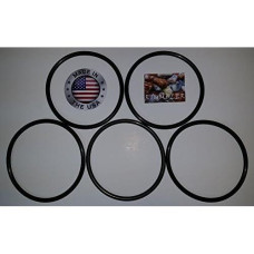 Rtumbler Brand Replacement Drive Belt 5 Pack Compatible With Harbor Freight Chicago Electric Single And Dual Barrel Rock Tumblers